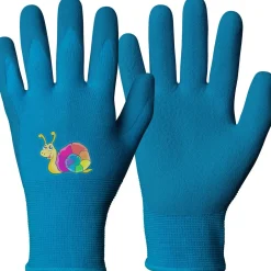 HANDSKE TRÄDGÅRD BARN BLÅ LATEX STL M