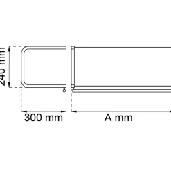 HATTHYLLA 7000 VIT/NICKEL 80CM