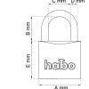 HÄNGLÅS 503-30 ALU