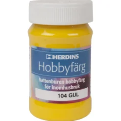 HOBBYFÄRG GUL