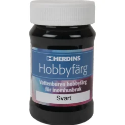 HOBBYFÄRG SVART