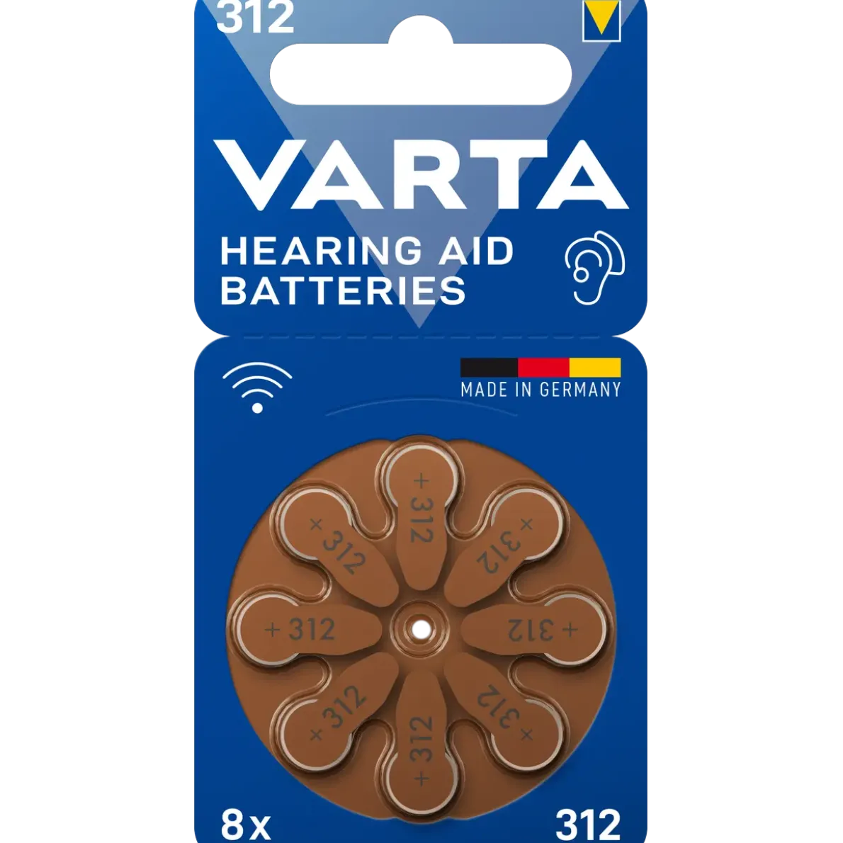 HÖRAPPARATSBATTERI 312