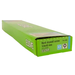 HÅRDGIPSSKRUV BANDAD FÖR TRÄ/STÅLRE PH2 FZB 3,9X40 1000