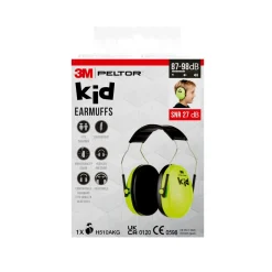 HÖRSELSKYDD FÖR BARN H510AKG SNR-VÄRDE 27DB NEONGRÖNA