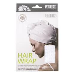 HÅRTURBAN HAIRWRAPMICROFIBER VIT