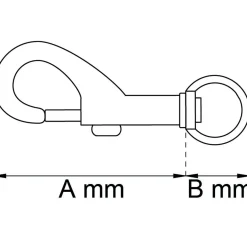 KARBINHAKE 5025 NICKEL 54MM