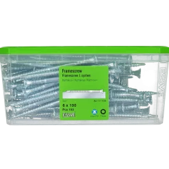 KARMSKRUV L BORRSPETS FZB 6X100 100ST