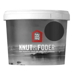 KNUT&FODER SVART 1L