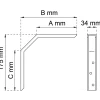 KONSOL 158 VIT 100MM