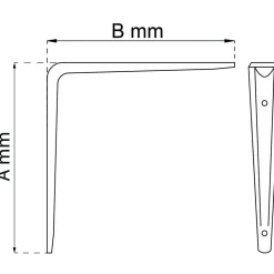 KONSOL 148 VIT 300X350MM