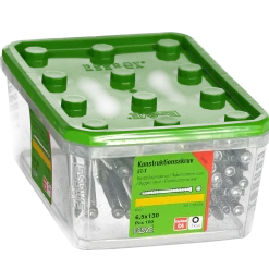 KONSTRUKTIONSSKRUV ET-T TX30 CYL CORRSEAL 6,5X130 100ST