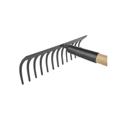 KRATTA 12-TANDAD METALL M ASKSKAFT 160CM