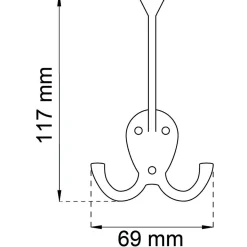 KROK 1031 BRUNANTIK 117X69MM