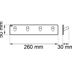 4-KROK EDGE RF 50X260MM