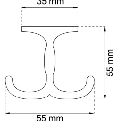 KROK 28 P MÄSS 55X55MM