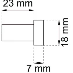 KROK 1368 SVART D18MM