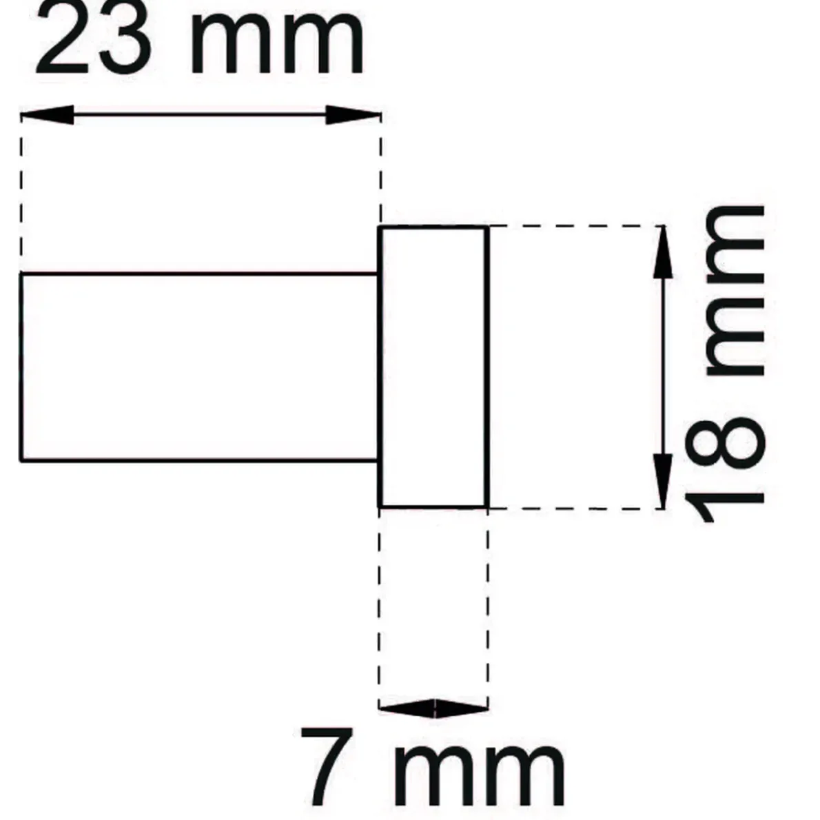 KROK 1368 SVART D18MM