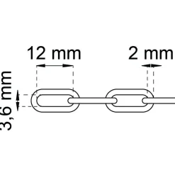 KÄTTING 200-4 BRUN 3,6X12MM 2M