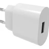 LADDARE VÄGGUTTAG 1XUSB 2,4A VIT