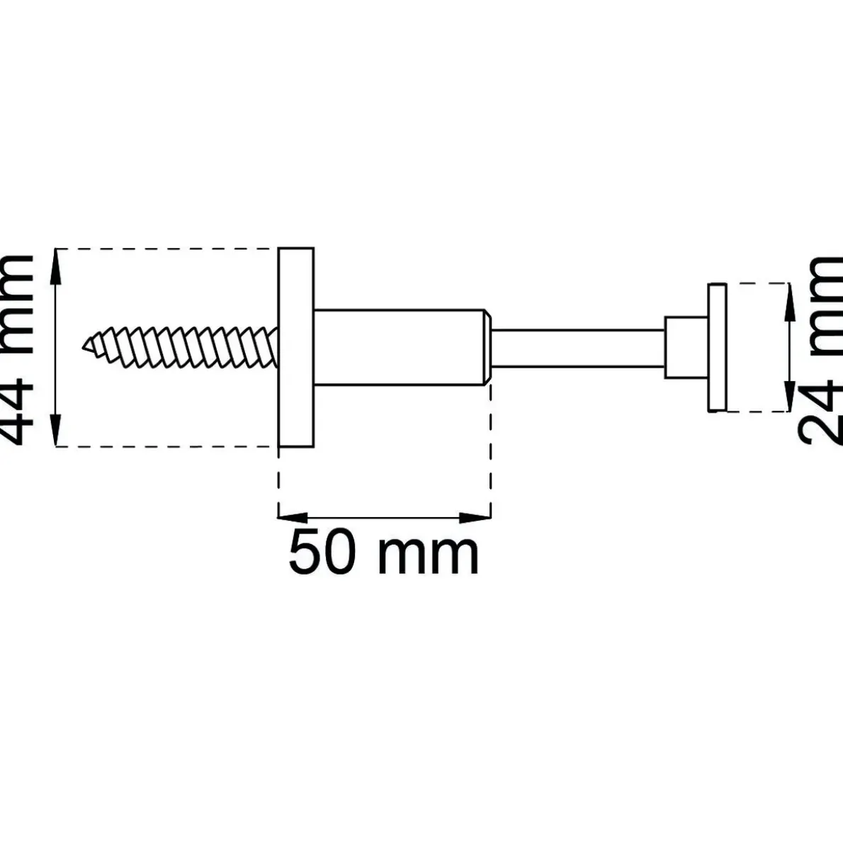 LEDSTÅNGSBESLAG 952 RF M10X120MM