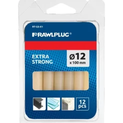 LIM TILL LIMPISTOL EXTRA STRONG RAWL 12X100MM 12ST