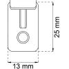 LINKNOPP 1516-5 VIT 2ST