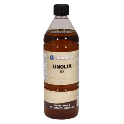 LINOLJA RÅ 1L