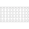 LUCKDÄMPARE 9010 TRANSPARENT D10X3MM 100ST