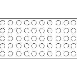 LUCKDÄMPARE 9010 TRANSPARENT D10X3MM 100ST