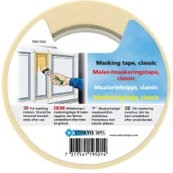 MASKERINGSTEJP CLASSIC 60GR 25MM 50M