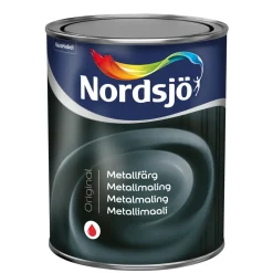 METALLFÄRG ORIGINAL SVARTUTOMHUS 1L