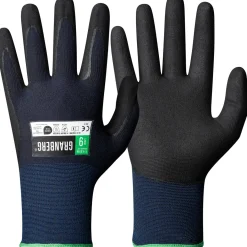 MONTAGEHANDSKES.FLEX NITRIL NYLON STL 9