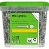 MONTAGESKRUV FÖR TRÄREGEL PH2 ROSTFRI A2 4,2X25 250ST