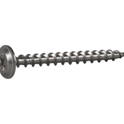 MONTAGESKRUV FÖR TRÄREGEL PH2 ROSTFRI A2 4,2X45 250ST