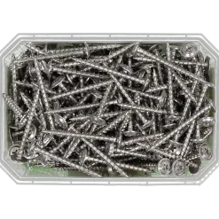 MONTAGESKRUV FÖR TRÄREGEL PH2 ROSTFRI A2 4,2X45 250ST