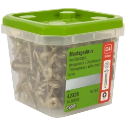 MONTAGESKRUV MED BORRSPETS PH2 CORRSEAL 4,2X25 250ST