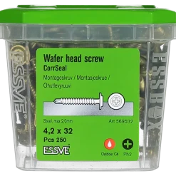 MONTAGESKRUV MED BORRSPETS PH2 CORRSEAL 4,2X32 250ST