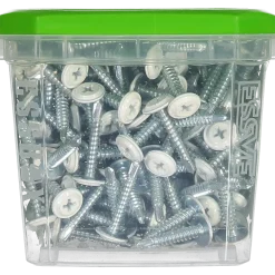 MONTAGESKRUV MED BORRSPETS PH2 VITLACKERAD 4,2X25 250ST