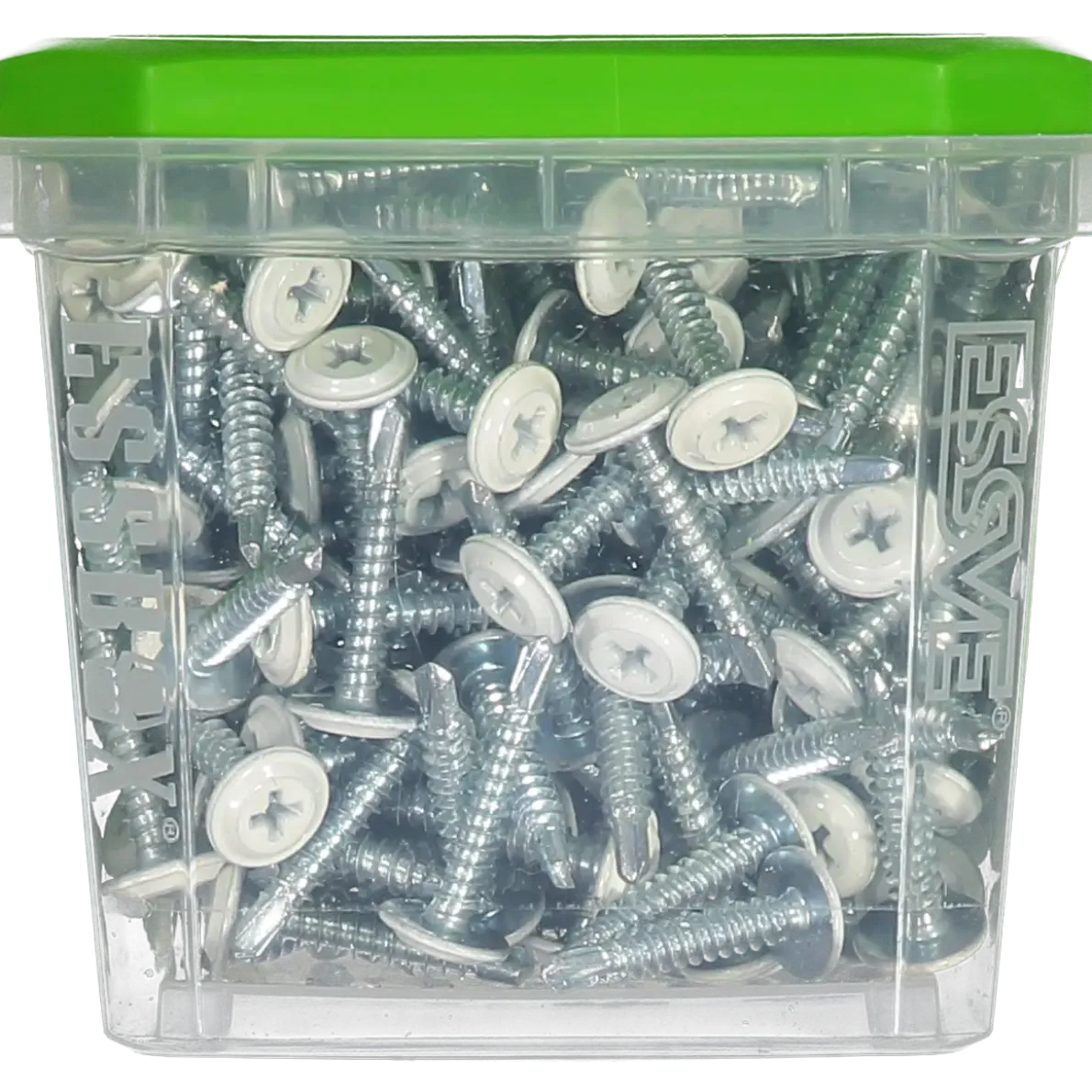MONTAGESKRUV MED BORRSPETS PH2 VITLACKERAD 4,2X25 250ST