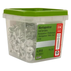 MONTAGESKRUV MED BORRSPETS PH2 CORRSEAL 4,2X13 250ST