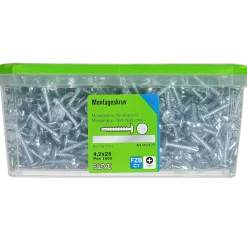 MONTAGESKRUV MED BORRSPETS PH2 FZB 4,2X25 1000ST