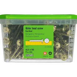MONTAGESKRUV MED VASS SPETS PH2 CORRSEAL 4,5X85 200ST