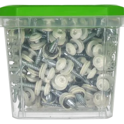 MONTAGESKRUV M RFR BRICKA VIT RAL9010 TX20 4,2X25 100ST