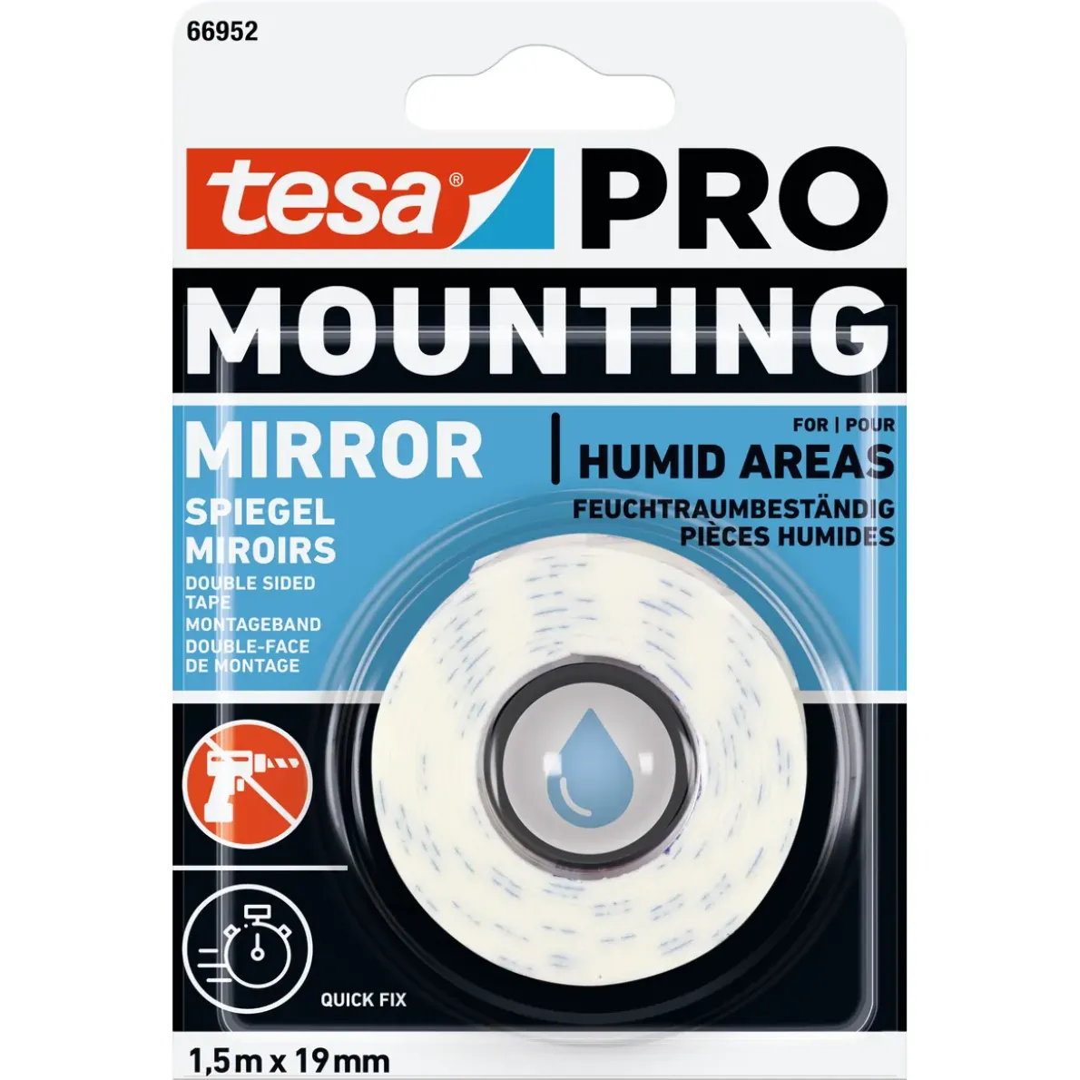 MONTERINGSTEJP 66952 PRO MOUNTINGSPEGEL 1,5MX19MM