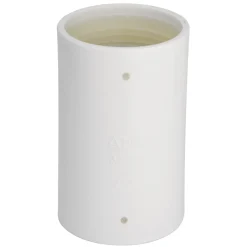 MUFF 40MM VIT PP MED GUMMITÄTNING SB