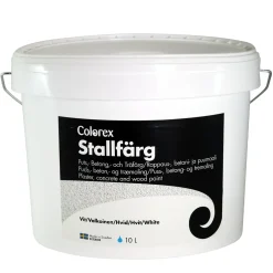 MUR&PUTSFÄRG STALLFÄRG VIT 10L