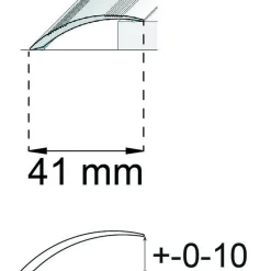 NIVÅLIST SA78 EK 200CM 40MM