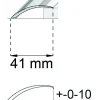 NIVÅLIST SA78 GRÅ EK 200CM 40MM