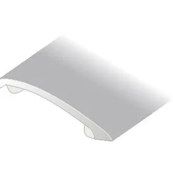NIVÅLIST SJÄLVHÄFTANDE SLÄT SILVER 0-15MM 270CM