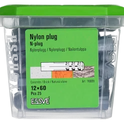 NYLONPLUGG 12X60 25ST